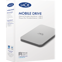 LaCie Mobile Drive 1TB 2,5" USB 3.1 Type-C