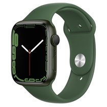 Apple Watch S7 45mm Green w.Clover Sport Band