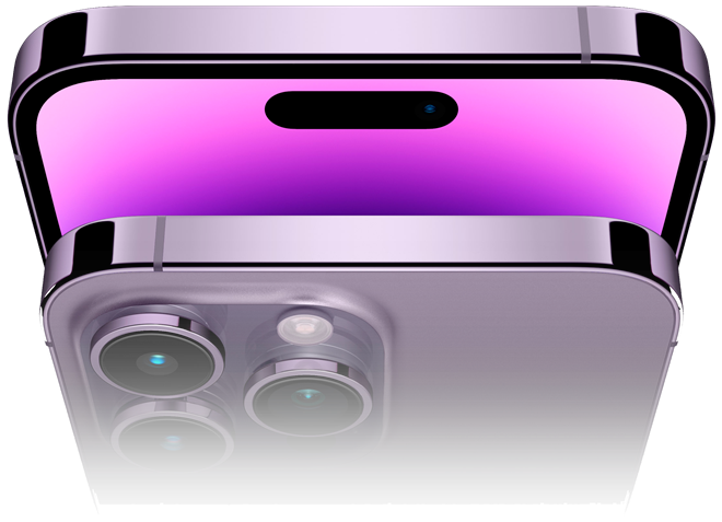 <p><span class="text--purple">iPhone 14 Pro</span> Max</p>