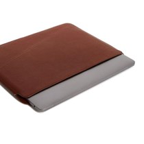 Decoded Leather Frame Sleeve Macbook 13 Brown