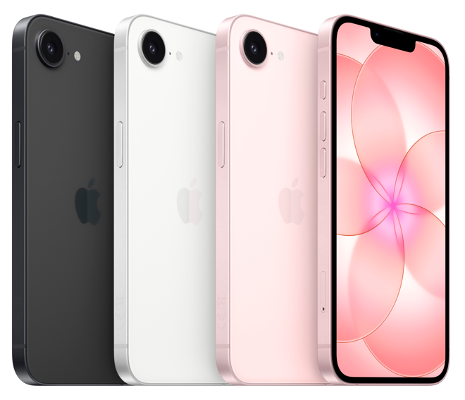 <p style="font-size: 45px; line-height: 1.1; font-weight: 600; letter-spacing: 0.004em; font-family: SF Pro Display, SF Pro Icons, Helvetica Neue, Helvetica, Arial, sans-serif; color: #1d1d1f;">iPhone 17e</p>
<h3 class="campaign-block__overline" style="background-image: radial-gradient(at 50% 140%, #000000); -webkit-background-clip: text; -webkit-text-fill-color: transparent; font-size: 32px; line-height: 1.15; font-weight: 400; letter-spacing: 0.004em; font-family: SF Pro Display, SF Pro Icons, Helvetica Neue, Helvetica, Arial, sans-serif; margin: 0;">Hlaðinn eiginleikum.<br />Mikið fyrir peninginn.<br /><br /></h3>