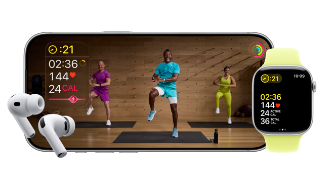 <h2 class="campaign-block__title">Apple Watch + <br />AirPods Pro 3</h2>
<p style="color: #757575; font-size: 1rem; font-weight: 1200; line-height: 1.5; letter-spacing: 0em; font-family: 'SF Pro Display', 'SF Pro Icons', 'Helvetica Neue', Helvetica, Arial, sans-serif; z-index: 100; margin-bottom: 1.5rem;" class="slide-block__text ">Auktu upplifunina með Apple Watch og AirPods Pro 3. <br />Fáðu rauntímamælingar og lifandi framvindu á hreyfingarhringjunum sem hvetja þig á meðan þú æfir. <br />Þrír skynjarar. Ein snjöll hjartsláttarmæling.</p>
<div style="position: relative; z-index: 1; display: flex; align-items: center; justify-content: space-between; gap: 1rem;"><a style="text-decoration: none; max-height: 46px;" href="/apple-watch/"> <span class="button button--black" style="font-weight: 900; font-size: 1rem; max-height: 46px;">Apple Watch</span> </a><a style="text-decoration: none; max-height: 46px;" href="/airpods/airpods-pro/airpods-pro-3/"> <span class="button button--black" style="font-weight: 900; font-size: 1rem; max-height: 46px;">AirPods Pro 3</span> </a></div>