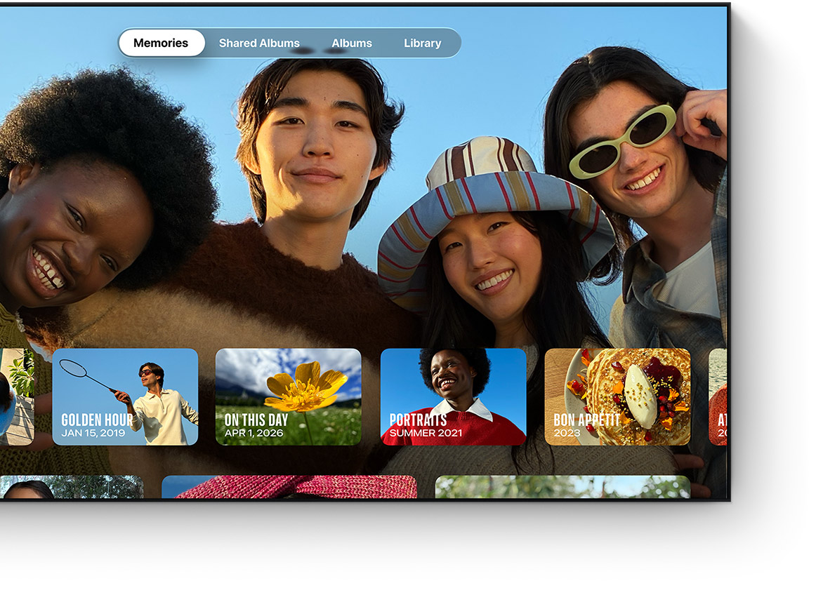 Photos á Apple TV 4K