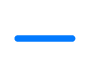 Blue volume down icon