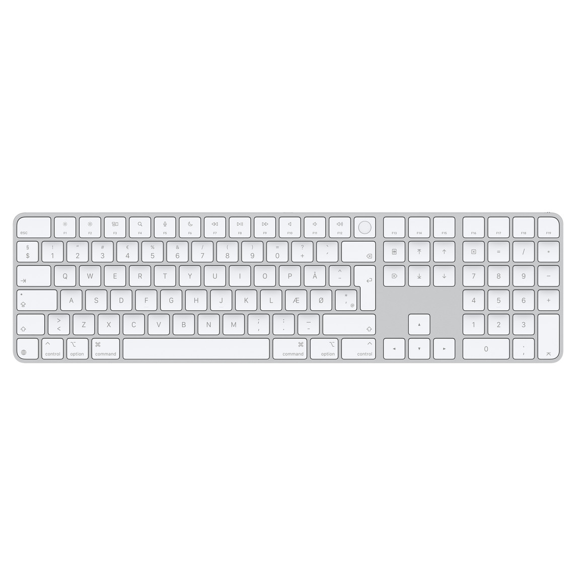 Magic Keyboard með Touch ID og talnaborði (USB-C)