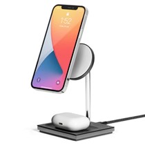 Snap Magnetic 2in1 Wireless Charger Slate