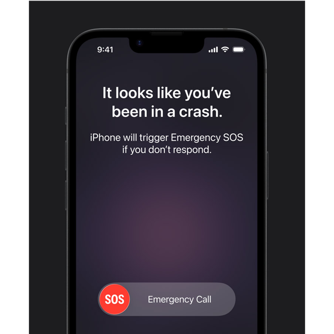 <h3 class="campaign-block__overline" style="color: #fff;">Emergency SOS</h3>
<h2 class="campaign-block__title" style="color: #fff;">iPhone hjálpar þér í neyðartilvikum.</h2>