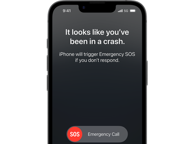 <h3 class="campaign-block__overline">Emergency SOS</h3>
<h2 class="campaign-block__title">iPhone hjálpar þér í neyðartilvikum.</h2>