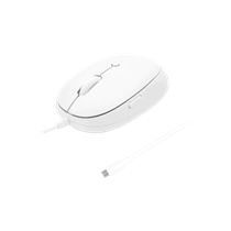 Macally Wired USB-C Mouse for Mac with Back Button