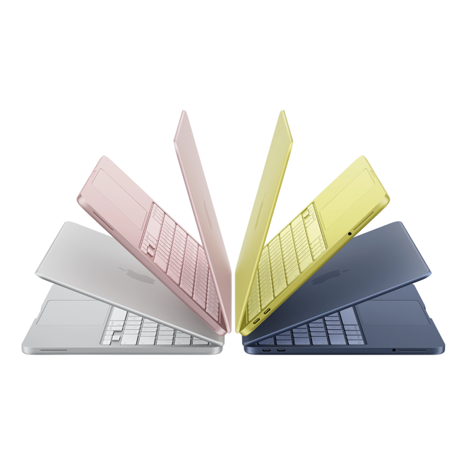 <p style="font-size: 32px; line-height: 1.125; font-weight: 600; letter-spacing: 0.004em; font-family: SF Pro Display, SF Pro Icons, Helvetica Neue, Helvetica, Arial, sans-serif; color: #1d1d1f;">MacBook Neo</p>
<p style="background-image: linear-gradient(90deg, #022640, #5786AB); -webkit-background-clip: text; -webkit-text-fill-color: transparent; font-weight: 600; font-size: 70px; line-height: 1.0714285714; letter-spacing: 0em; font-family: SF Pro Display, SF Pro Icons, Helvetica Neue, Helvetica, Arial, sans-serif; margin: 0; z-index: 100;">Miiiikið fyrir minna.</p>