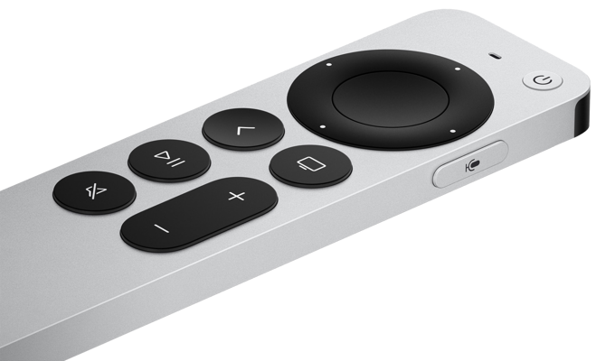 <p>Apple TV 4K fjarstýring</p>
