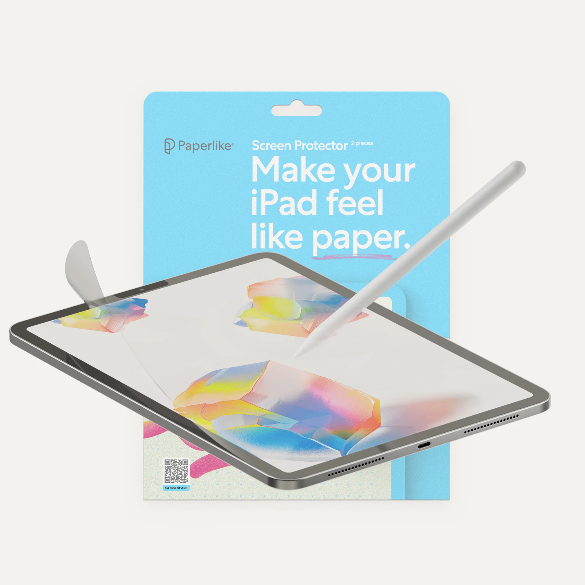 Paperlike 2.1 iPad Screen Protector