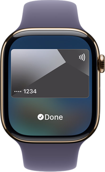 Apple Pay. Kort á hendi.