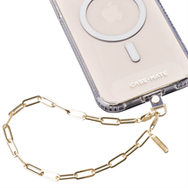 Case Mate Chunky Chain Phone Wristlet Gold