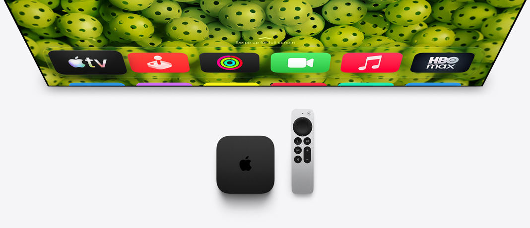 Apple TV 4K og Siri Remote