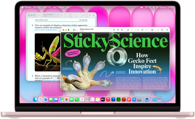 <p style="text-align: left; font-family: SF Pro Display, SF Pro Icons, Helvetica Neue, Helvetica, Arial, sans-serif; font-size: clamp(1.125rem, 1.5vw + 0.5rem, 1.3125rem); line-height: 1.381002381; font-weight: 600; letter-spacing: .011em; color: #757575;"><strong style="color: #cc29bc;">Létt námstæki.</strong><br />MacBook Neo er fullkomin fyrir nám – hvort sem þú ert að lesa fyrir próf, nota Apple Intelligence til að draga saman glósurnar þínar eða útbúa kynningar.</p>