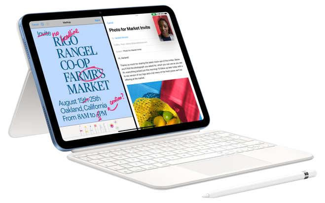 <p>Magic Keyboard Folio lyklaborð</p>