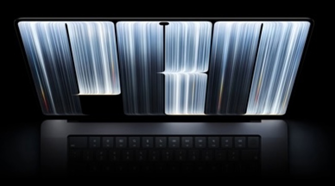<div>
<div style="align-self: flex-start; flex: 0 0 auto; width: fit-content; height: auto; aspect-ratio: auto; background: #306f8a; color: #ffffff; font-size: clamp(13px, 3vw, 16px); line-height: 1.4; font-weight: bold; white-space: nowrap; padding: 8px 20px; border-radius: 999px; margin-bottom: 20px; display: inline-block;">Nýtt</div>
<p style="font-size: clamp(32px, 9vw, 42px); line-height: 1.15; font-weight: 400; letter-spacing: 0.004em; font-family: SF Pro Display, SF Pro Icons, Helvetica Neue, Helvetica, Arial, sans-serif; color: #ffffff; margin: 0 0 8px; white-space: normal;"><strong style="font-weight: bold;">MacBook Pro</strong></p>
<h1 style="font-size: clamp(24px, 5.5vw, 32px); line-height: 1.2; font-weight: 400; letter-spacing: -0.01em; font-family: SF Pro Display, SF Pro Icons, Helvetica Neue, Helvetica, Arial, sans-serif; color: #ffffff; margin: 0 0 12px; white-space: normal;"><span style="display: inline-block; font-size: inherit; font-weight: inherit; line-height: inherit; letter-spacing: inherit; color: #a9d2f5; background-image: linear-gradient(90deg, #f9d66b 0%, #fbe9b0 22%, #f2f4f6 38%, #a9d2f5 62%, #4f8ef7 100%); -webkit-background-clip: text; background-clip: text; -webkit-text-fill-color: transparent;">PROLED XDR skjár</span></h1>
</div>