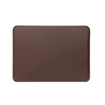 Decoded Leather Frame Sleeve Macbook 16 Brown