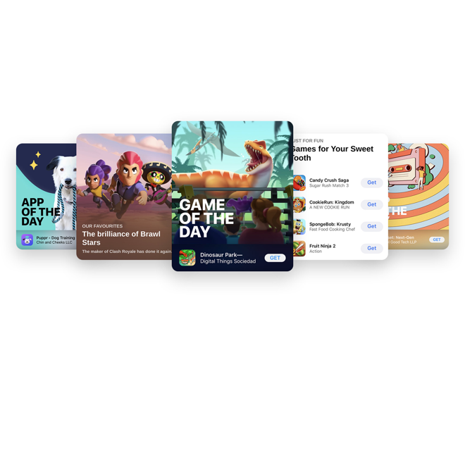 <p>App Store</p>
<h4 class="campaign-block__overline">Fjöldi sérvalinna appa fyrir þig.</h4>
